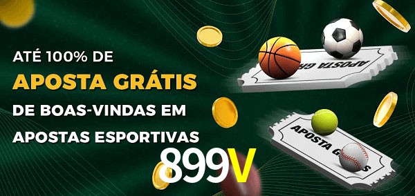 899V Ate 100% de Aposta Gratis