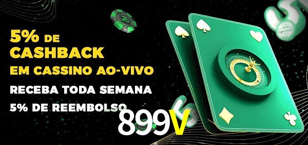 Promoções do cassino ao Vivo 899V